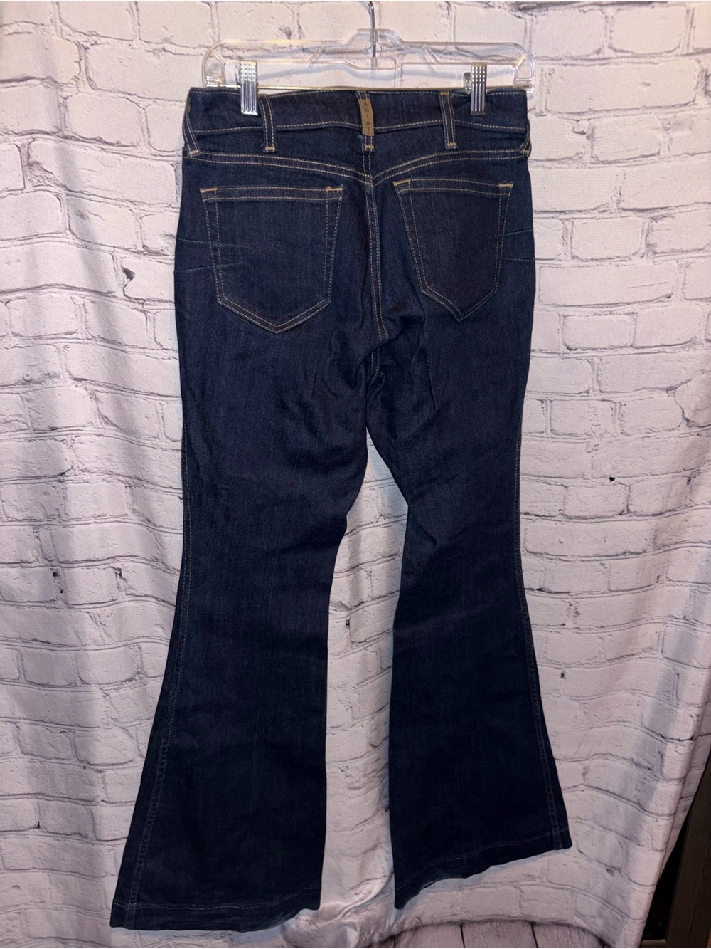Ariat Jeans High Rise Flare 29R Dark Wash Inseam 31 Women’s Cowgirl Western - Picture 6 of 16